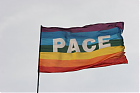 PACE-Flagge im Wind