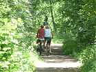 zwei Radfahrer