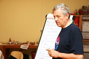 Peter kann gut und lebendig Erlebnisse darstellen.